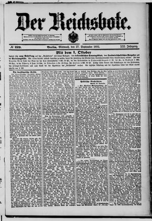 Der Reichsbote vom 27.09.1893