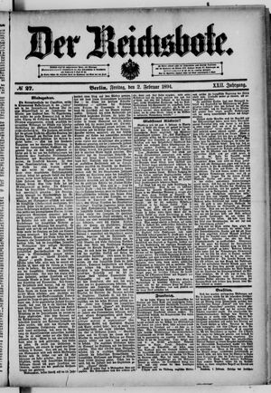 Der Reichsbote vom 02.02.1894