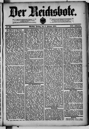 Der Reichsbote vom 09.02.1894