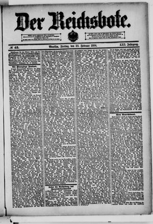 Der Reichsbote vom 23.02.1894