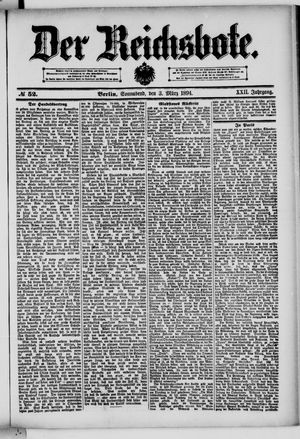 Der Reichsbote on Mar 3, 1894