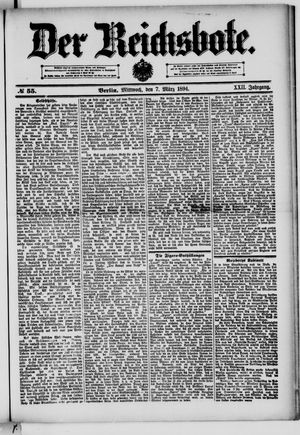 Der Reichsbote on Mar 7, 1894