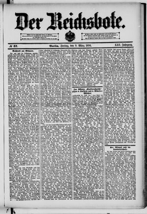 Der Reichsbote vom 09.03.1894
