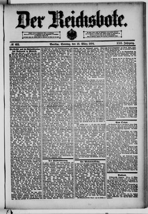 Der Reichsbote vom 18.03.1894