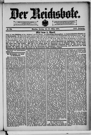 Der Reichsbote vom 30.03.1894