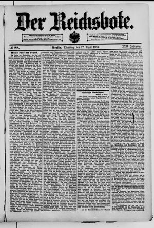 Der Reichsbote vom 17.04.1894