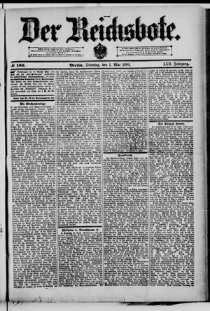 Der Reichsbote vom 01.05.1894