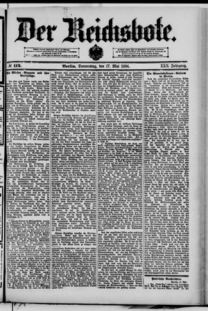 Der Reichsbote vom 17.05.1894