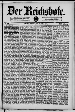Der Reichsbote vom 23.05.1894