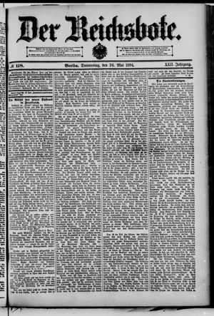Der Reichsbote vom 24.05.1894