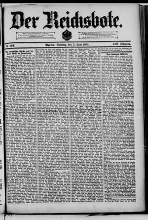 Der Reichsbote vom 03.06.1894