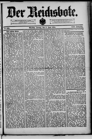 Der Reichsbote vom 08.06.1894