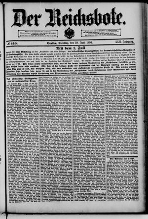 Der Reichsbote on Jun 19, 1894