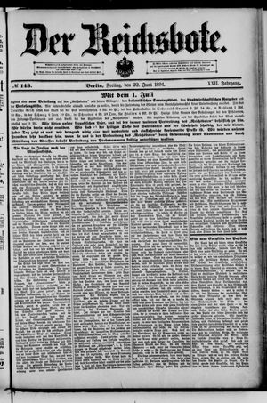 Der Reichsbote vom 22.06.1894