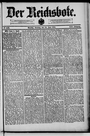 Der Reichsbote vom 24.06.1894