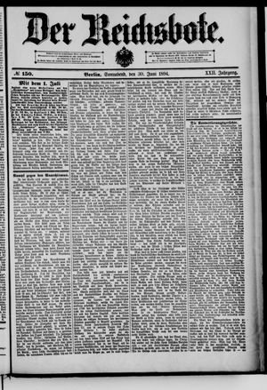 Der Reichsbote vom 30.06.1894