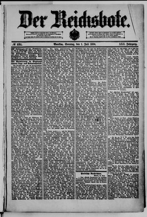 Der Reichsbote on Jul 1, 1894