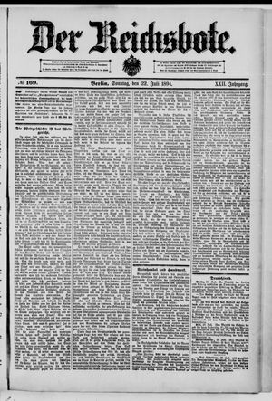 Der Reichsbote vom 22.07.1894