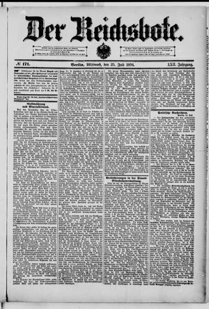 Der Reichsbote vom 25.07.1894