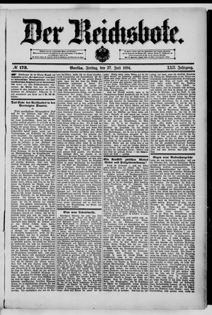 Der Reichsbote vom 27.07.1894