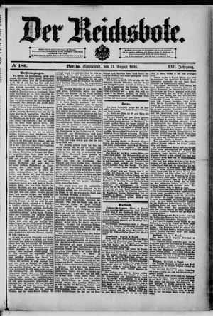Der Reichsbote vom 11.08.1894