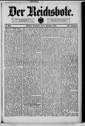 Der Reichsbote vom 08.09.1894