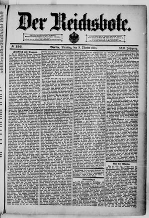 Der Reichsbote vom 09.10.1894