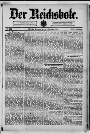 Der Reichsbote vom 06.11.1894