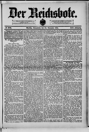 Der Reichsbote vom 24.11.1894