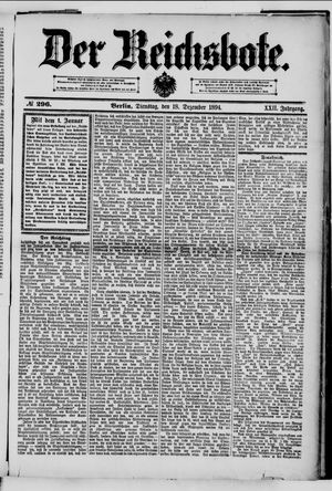 Der Reichsbote vom 18.12.1894