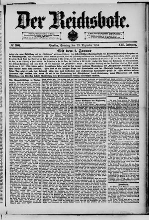 Der Reichsbote vom 23.12.1894