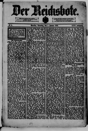 Der Reichsbote vom 01.01.1895