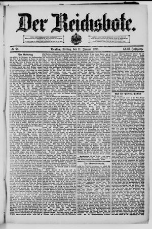 Der Reichsbote on Jan 11, 1895