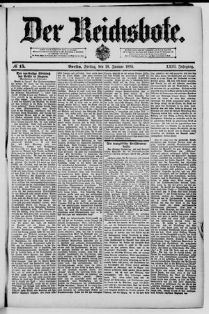 Der Reichsbote vom 18.01.1895