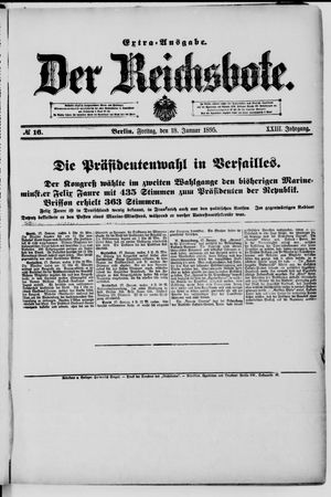 Der Reichsbote on Jan 18, 1895