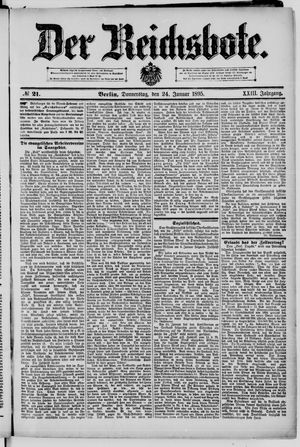 Der Reichsbote vom 24.01.1895