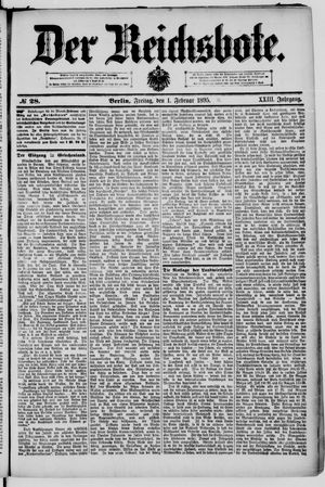 Der Reichsbote vom 01.02.1895