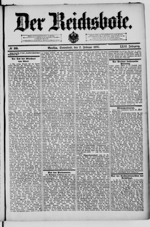 Der Reichsbote on Feb 2, 1895