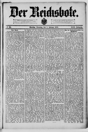 Der Reichsbote on Feb 5, 1895