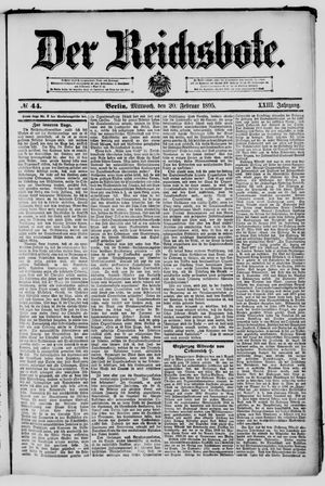Der Reichsbote on Feb 20, 1895