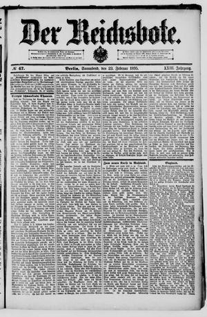 Der Reichsbote on Feb 23, 1895