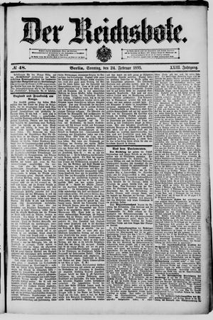 Der Reichsbote vom 24.02.1895