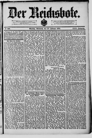 Der Reichsbote vom 27.02.1895