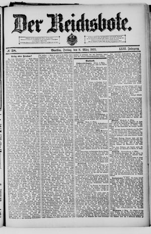 Der Reichsbote vom 08.03.1895