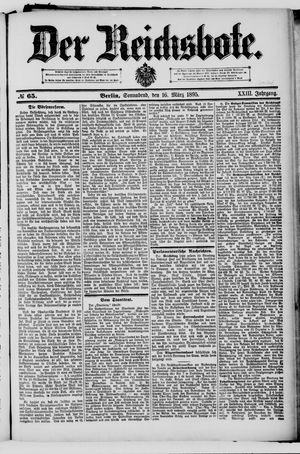Der Reichsbote on Mar 16, 1895