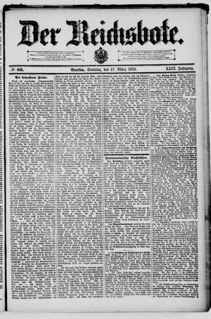 Der Reichsbote vom 17.03.1895