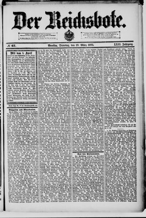 Der Reichsbote vom 19.03.1895