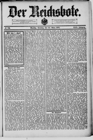 Der Reichsbote on Mar 24, 1895