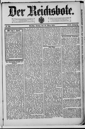 Der Reichsbote vom 29.03.1895