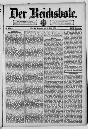 Der Reichsbote on May 5, 1895